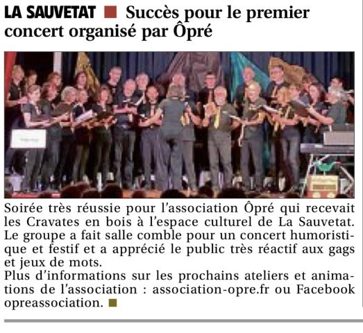 La Montagne - Compte-rendu  La Sauvetat 08-03-2023