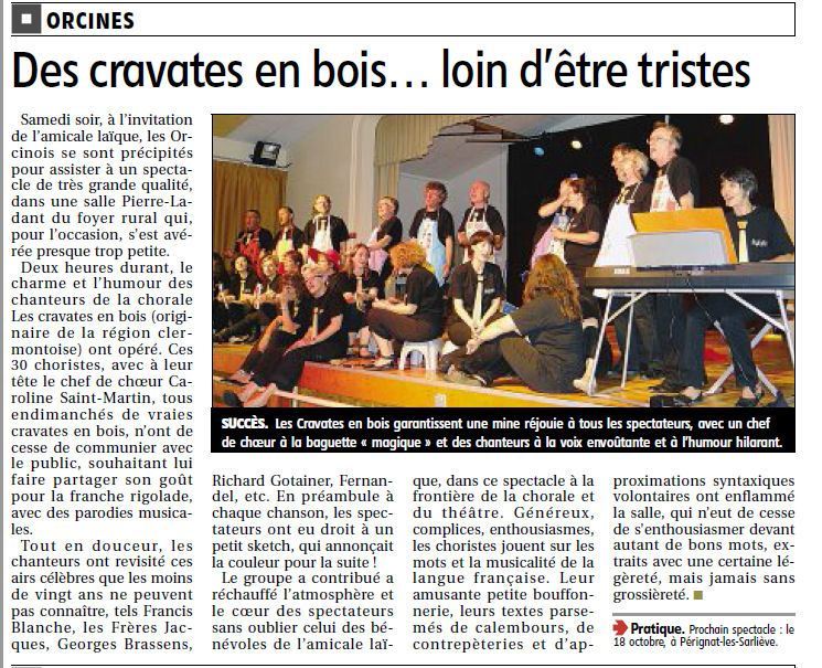 La Montagne - Compte-rendu  Orcines 14-06-2013