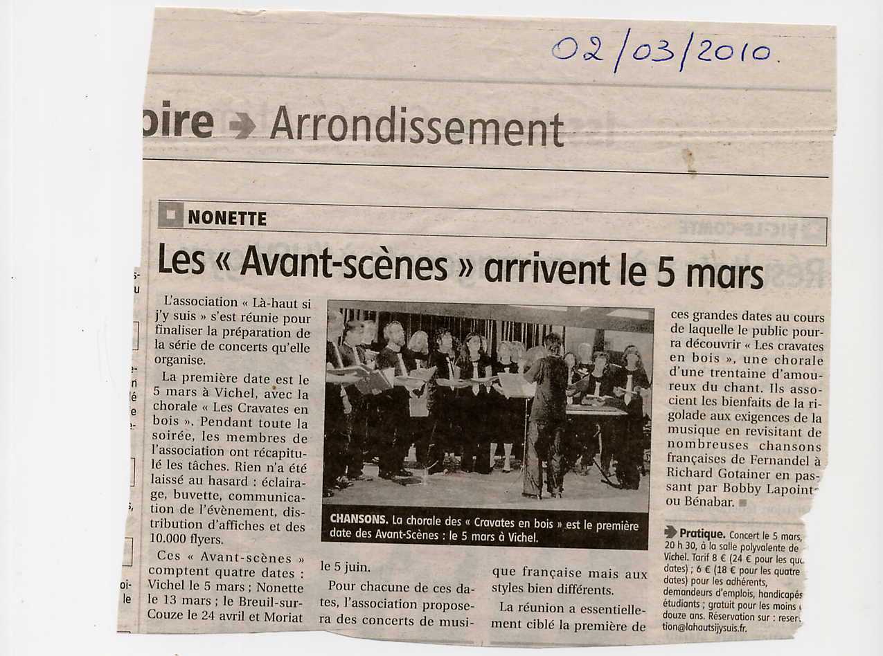 La Montagne - Compte-rendu Perrier 02-03-02