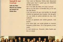 Journal des Beaumontois - Annonce Beaumont 8-05-2009-