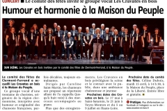 La Montagne - Compte-rendu Clermont 09-04-2025