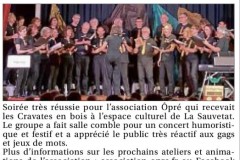La Montagne - Compte-rendu  La Sauvetat 08-03-2023