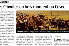 La Montagne - Compte-rendu Aubière 15-03-2023