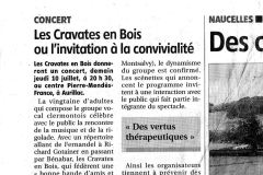 La Montagne - Compte-rendu Aurillac-9-7-2008